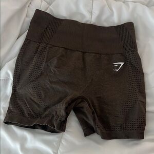 Gymshark Black Athletic Shorts High-Waisted Seamless